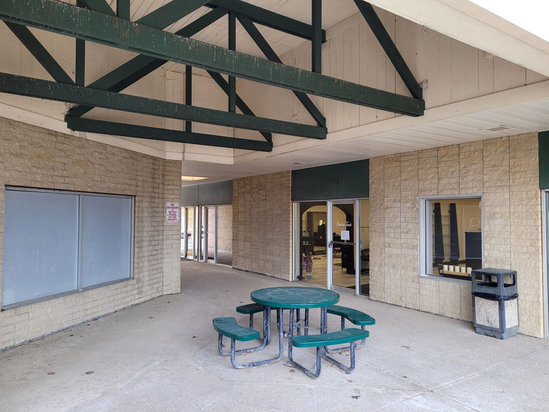 Outdoor area at center