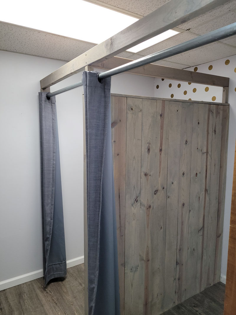 Dressing rooms